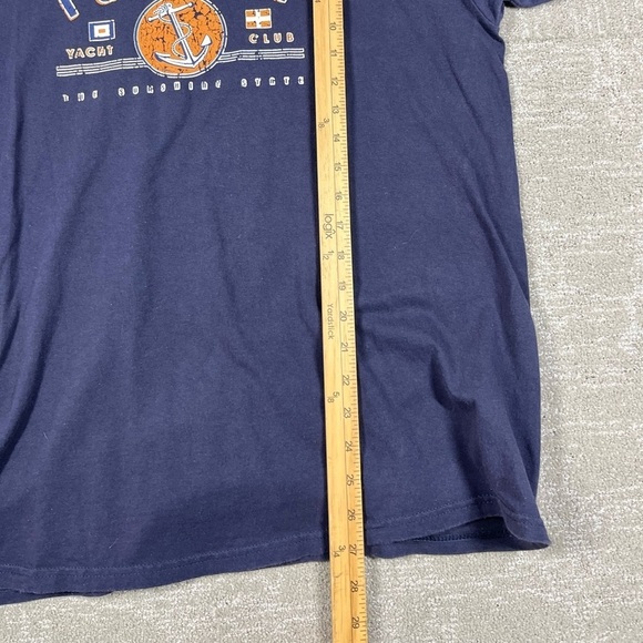 Florida Yacht Club Sunshine State Long Sleeve T-Shirt Blue Adult Sz Large - Picture 4 of 7